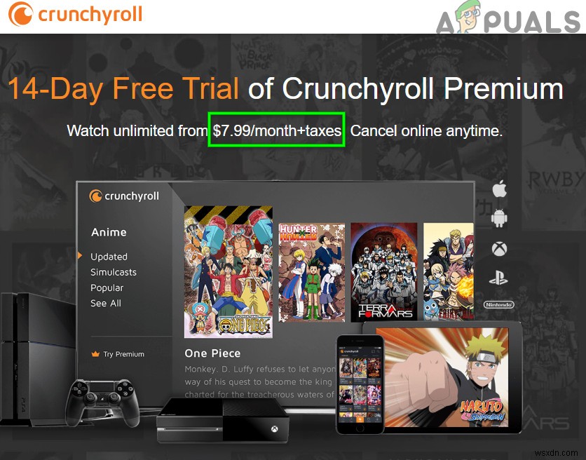 จะทำให้ Adblock ทำงานกับ Crunchyroll ได้อย่างไร? 