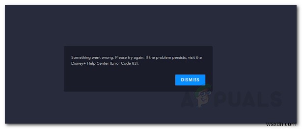 จะแก้ไขรหัสข้อผิดพลาด Disney+ 83 ได้อย่างไร 