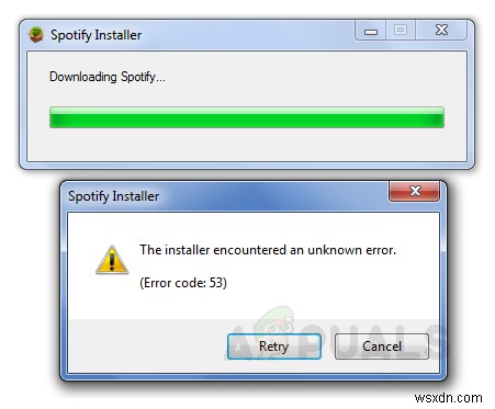 จะแก้ไขรหัสข้อผิดพลาดการติดตั้ง Spotify 53 บน Windows ได้อย่างไร 