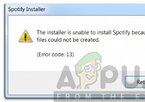 วิธีแก้ไข Spotify Error Code 13 
