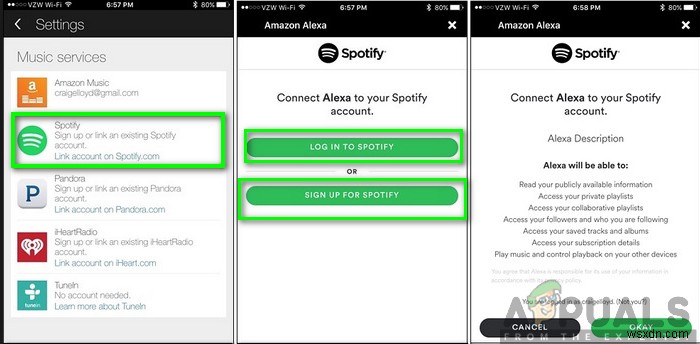 วิธีเชื่อมโยง Spotify กับ Alexa