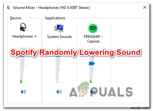 วิธีแก้ไข  Spotify Randomly Lowering Sound  ใน Windows 10
