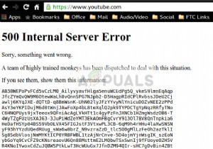 แก้ไข:ข้อผิดพลาดเซิร์ฟเวอร์ภายในของ YouTube 500 