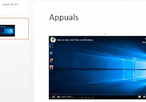 วิธีฝังวิดีโอ YouTube ใน PowerPoint 