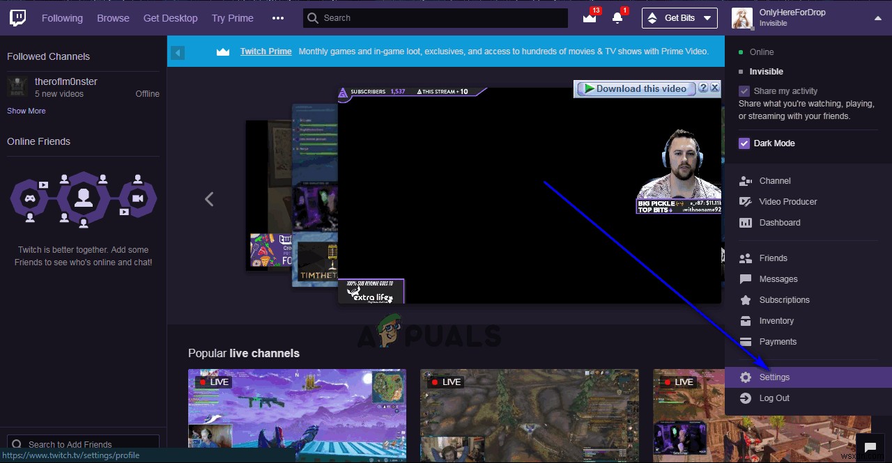 วิธีดาวน์โหลดวิดีโอ VOD ของ Twitch อย่างง่ายดาย 