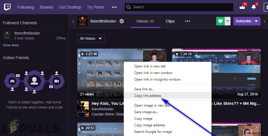 วิธีดาวน์โหลดวิดีโอ VOD ของ Twitch อย่างง่ายดาย 