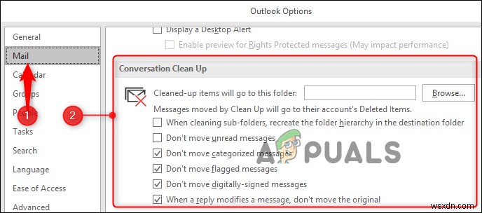 แก้ไข: ไม่สามารถดำเนินการได้เนื่องจากมีการเปลี่ยนแปลงข้อความ  ใน Microsoft Outlook 