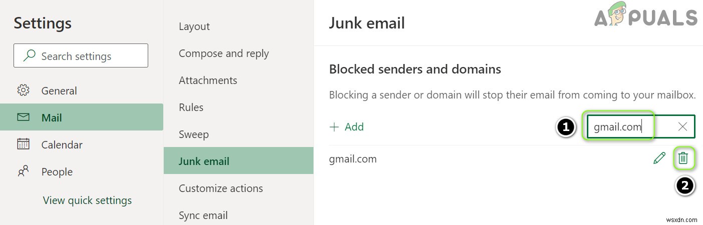 ไม่ได้รับอีเมล Gmail ของฉันในบัญชี Hotmail ของฉัน (แก้ไข) 
