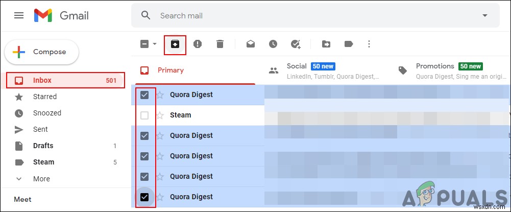 จะค้นหาอีเมลที่เก็บถาวรใน Gmail ได้อย่างไร 