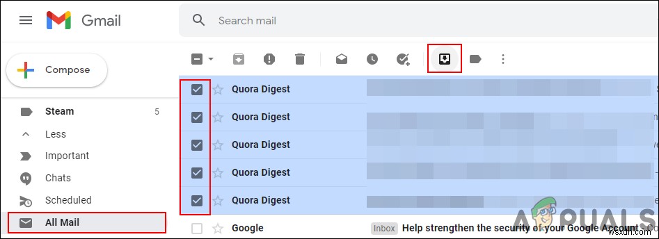 จะค้นหาอีเมลที่เก็บถาวรใน Gmail ได้อย่างไร 