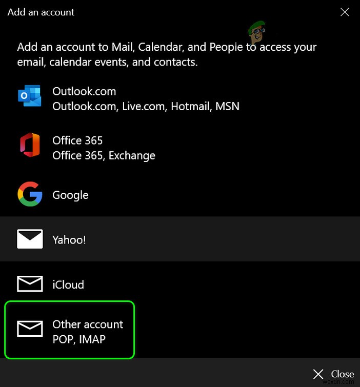 แก้ไข:รหัสข้อผิดพลาด 0x8019019a เมื่อตั้งค่า Yahoo Mail ในแอปอีเมล Windows 10