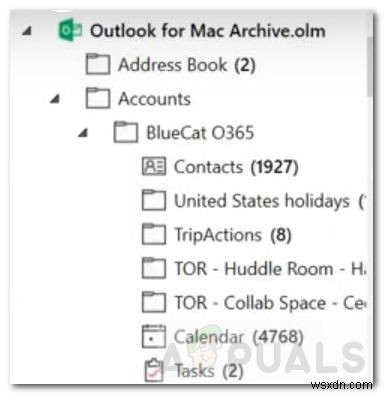 วิธีนำเข้าไฟล์ OLM ใน Apple Mail 