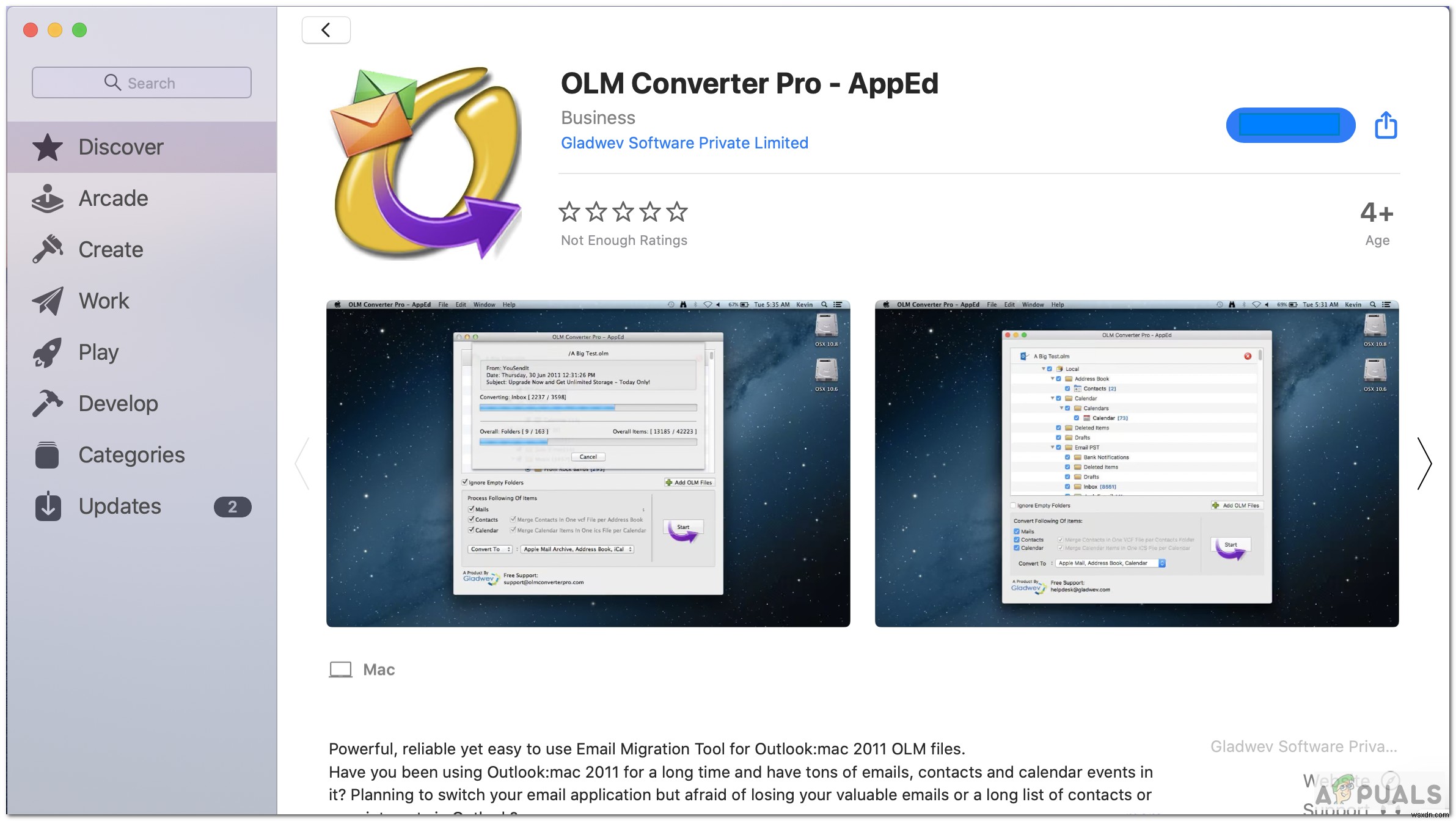 วิธีนำเข้าไฟล์ OLM ใน Apple Mail 