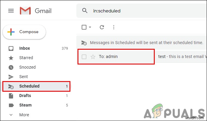 จะกำหนดเวลาส่งอีเมลใน Gmail ได้อย่างไร