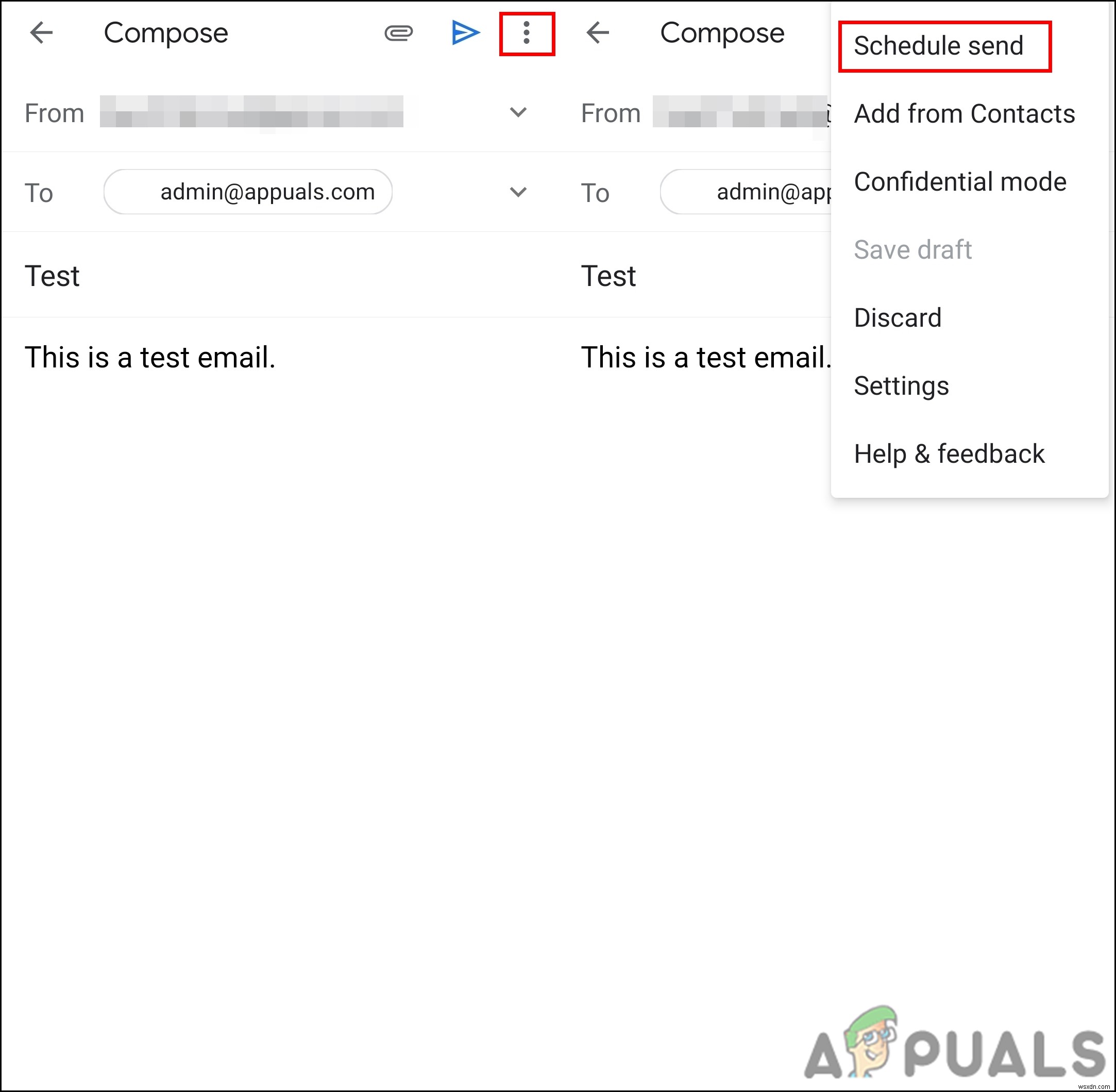 จะกำหนดเวลาส่งอีเมลใน Gmail ได้อย่างไร