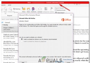 วิธีการแก้ไขข้อผิดพลาด  ผลิตภัณฑ์ที่ไม่มีใบอนุญาต  ของ Outlook? 