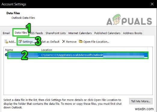 แก้ไข:ข้อผิดพลาด Outlook 0x8004060c 