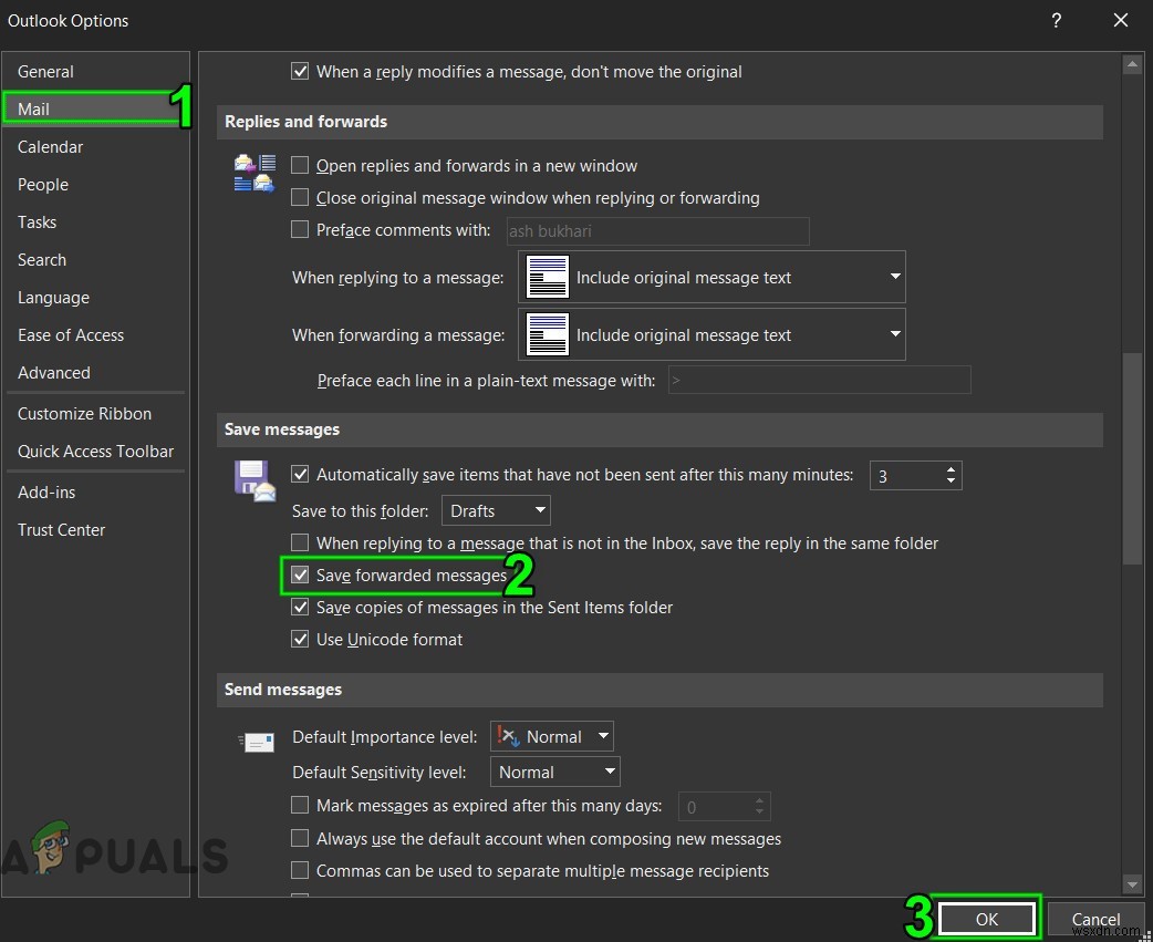 แก้ไข:ข้อผิดพลาด Outlook 0x8004060c 