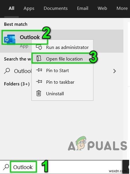 ไม่สามารถแสดงรายการที่อยู่ใน Outlook (แก้ไข) 