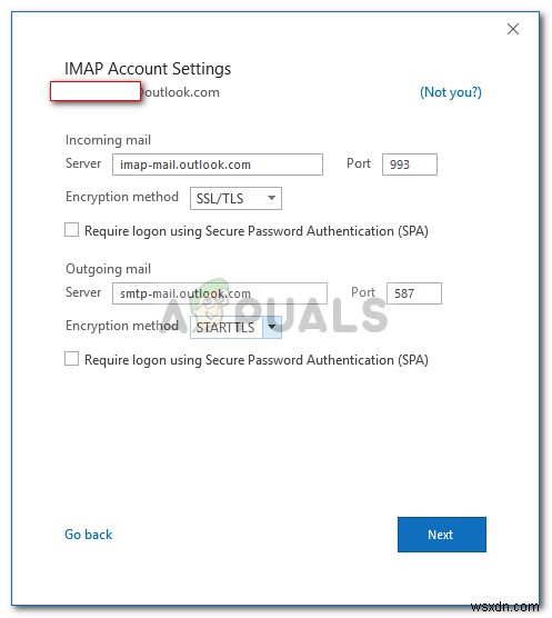 แก้ไข:ไม่พบ Outlook.pst 