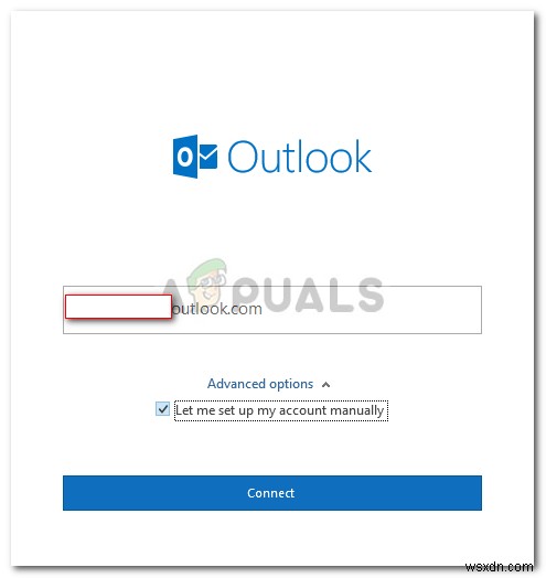 แก้ไข:ไม่พบ Outlook.pst 