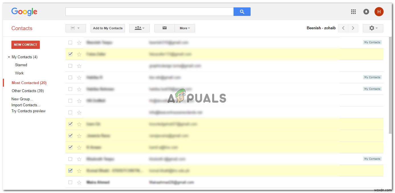 วิธีสร้างกลุ่มที่อยู่ติดต่อใน Gmail