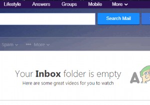 วิธีบล็อกอีเมลที่ไม่ต้องการใน Yahoo! จดหมาย 
