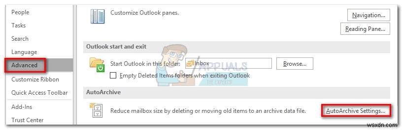 วิธีเก็บถาวรอีเมลใน Outlook 2007, 2010, 2013, 2016 