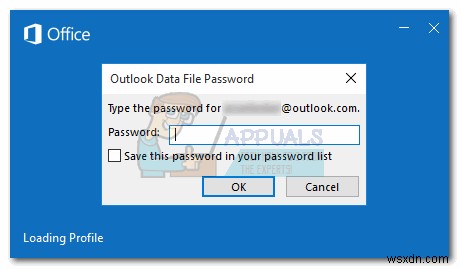 วิธีเพิ่มหรือลบรหัสผ่านจากไฟล์ข้อมูล Outlook 