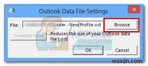 วิธีย้ายไฟล์ข้อมูลออฟไลน์ของ Outlook (OST) ในปี 2010, 2013 และ 2016 
