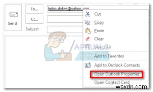 แก้ไข:Outlook กำลังส่งไฟล์แนบ winmail.dat 