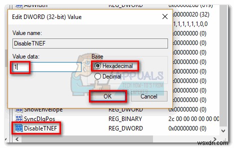 แก้ไข:Outlook กำลังส่งไฟล์แนบ winmail.dat 