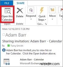 วิธีแชร์ปฏิทิน Outlook ของคุณกับผู้อื่น 