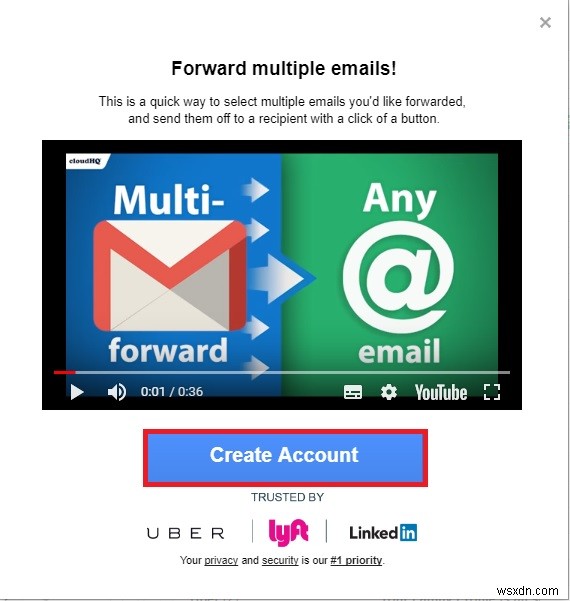 วิธีส่งต่ออีเมลหลายฉบับใน Gmail 