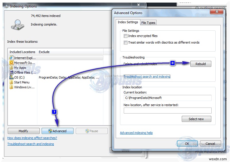 แก้ไข:การค้นหาไม่ทำงานใน Outlook 2010 