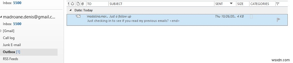 แก้ไข:Outlook ไม่ส่งอีเมล  2007, 2010, 2013, 2016  
