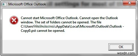 แก้ไข:ไม่สามารถเริ่ม Microsoft Outlook 