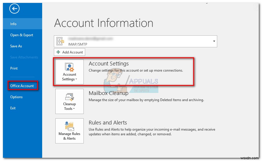 แก้ไข:Outlook ค้างอยู่ในการประมวลผล