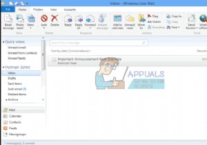 วิธีเปลี่ยนขนาดแบบอักษรสำหรับ Windows Live Mail บน Windows 10 