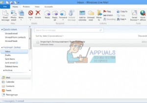 แก้ไข:โฟลเดอร์และอีเมลที่ซ้ำกันของ Windows Live Mail 