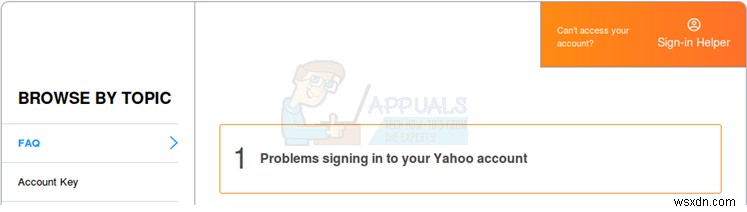จะเข้าถึงบัญชี Yahoo ของฉันได้อย่างไรหากฉันลืมหมายเลขโทรศัพท์และรหัสผ่าน 