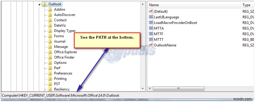 แก้ไขแล้ว:ขั้นตอนในการแก้ไขข้อผิดพลาด Outlook 0x80070002 