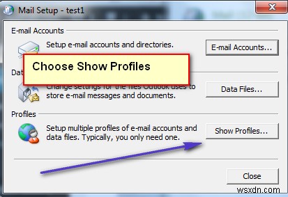 วิธีการ:สร้างโปรไฟล์ Outlook 2007, 2010, 2013 หรือ 2016 ใหม่ 
