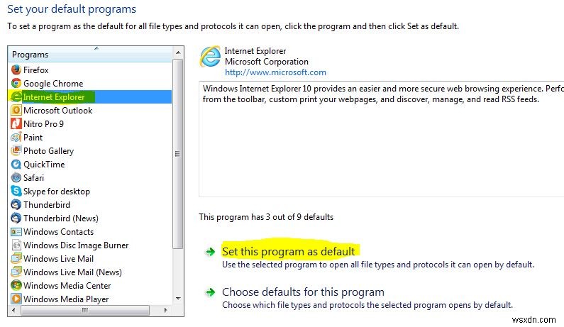 แก้ไข:ลิงก์จะไม่เปิดใน Windows Live Mail 
