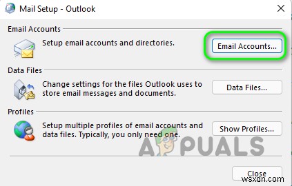 วิธีแก้ไข “(0x8004010F):ไม่สามารถเข้าถึงไฟล์ข้อมูล Outlook” บน Windows 