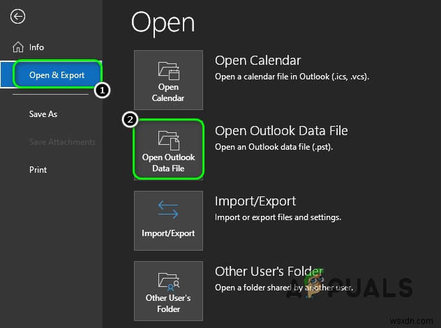 วิธีแก้ไข “(0x8004010F):ไม่สามารถเข้าถึงไฟล์ข้อมูล Outlook” บน Windows 