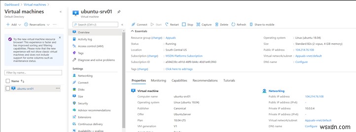 สร้างคู่คีย์ SSH ใน Microsoft Azure และเพิ่มไปยัง Ubuntu Server 