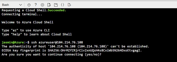 สร้างคู่คีย์ SSH ใน Microsoft Azure และเพิ่มไปยัง Ubuntu Server 