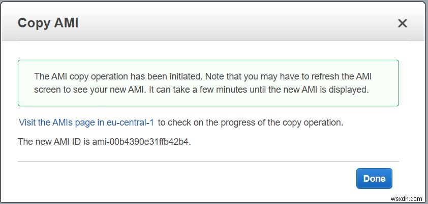 วิธีย้ายอินสแตนซ์ Amazon EC2 ไปยังภูมิภาค AWS อื่น