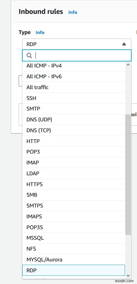 วิธีกำหนดค่ากฎความปลอดภัยในอินสแตนซ์ Amazon EC2